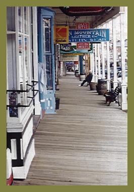 Virginia City boardwalk