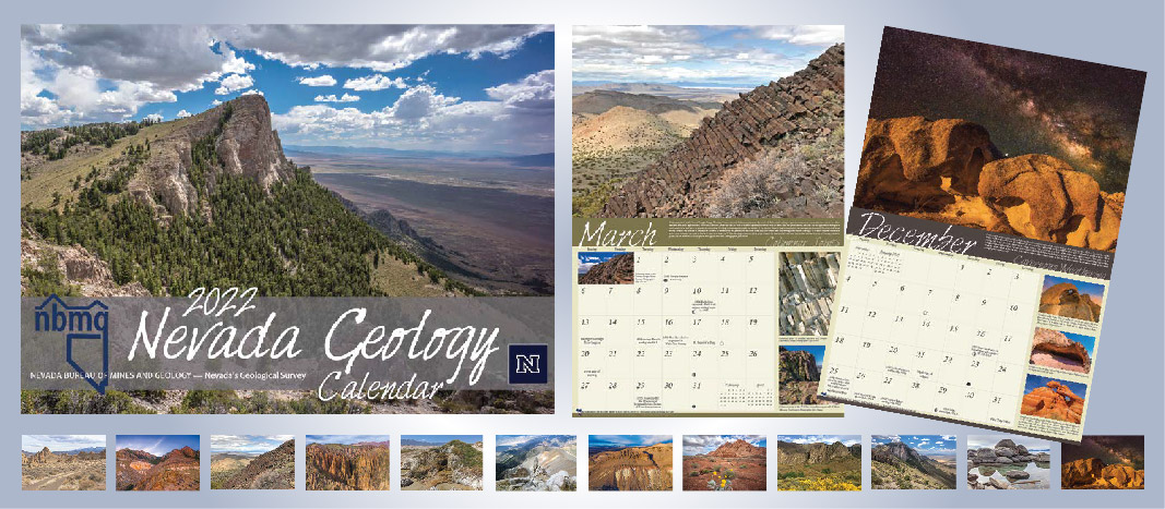 2022 Nevada Geology Calendar