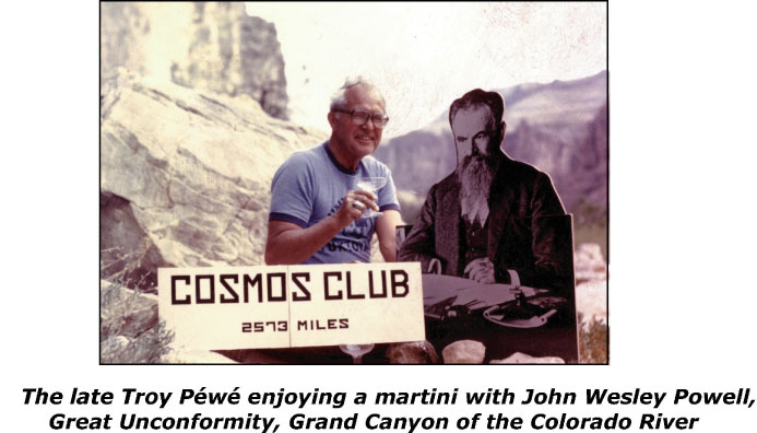 Photo of Troy Péwé and John Wesley Powell, Grand Canyon on the Colorado River
